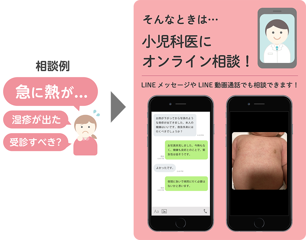 小児科オンライン相談